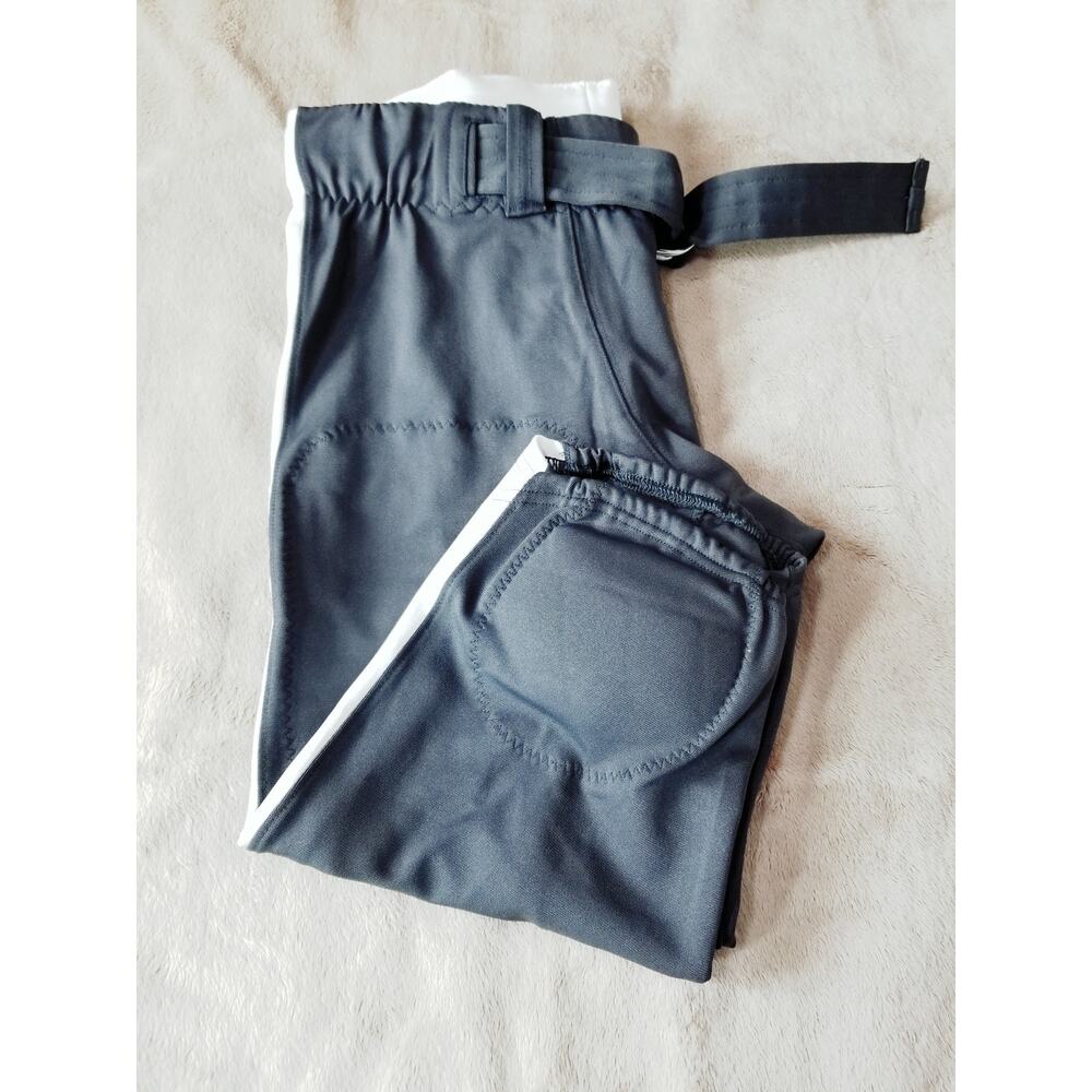 NIKE Men's New Padded Football Pants Size Large Color Gray NWT